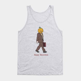 Pumpkin Head Dwight Tank Top